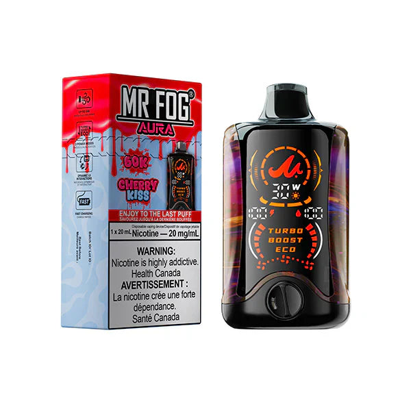 Mr. Fog Aura 60K Disposable - Cherry Kiss 20mg