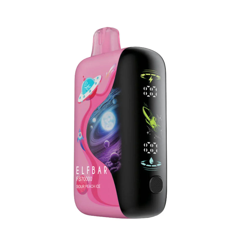 Elfbar FS70K Disposable - Sour Peach Ice 20mg