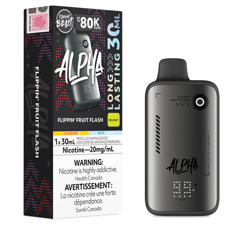 Flavour Beast Alpha 80K Disposable - Flippin' Fruit Flash 20mg
