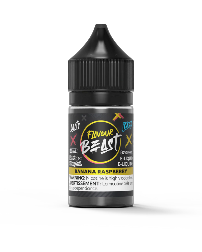 Flavour Beast Salt - Banana Raspberry Iced 30ml