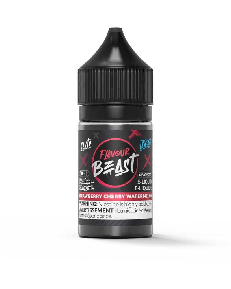 Flavour Beast Salt - Strawberry Cherry Watermelon Iced 30ml