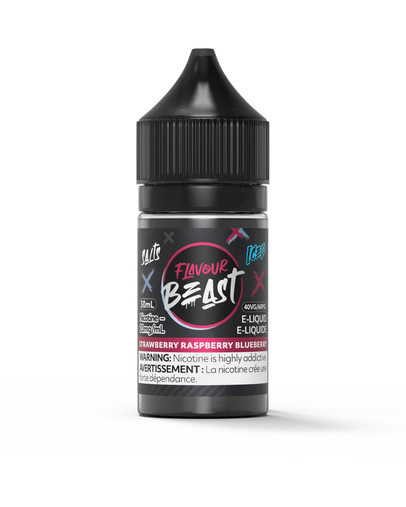 Flavour Beast Salt - Strawberry Raspberry Blueberry Iced 30ml