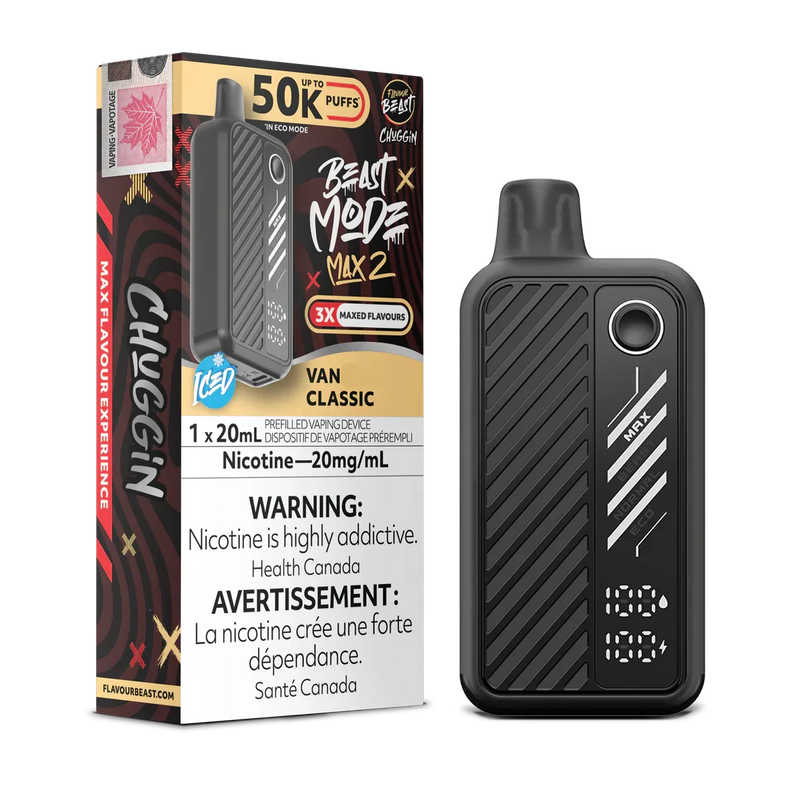 Flavour Beast Beast Mode Max 2 Disposable - Chuggin' Van Classic 20mg
