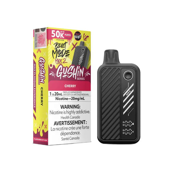 Flavour Beast Beast Mode Max 2 Disposable - Gushin' Cherry 20mg