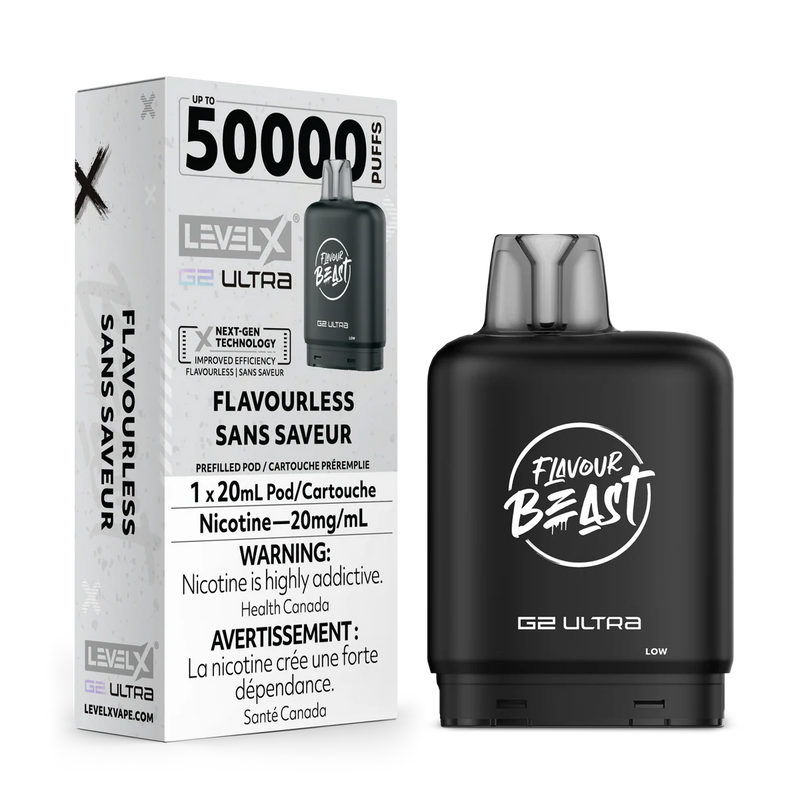 Level X Flavour Beast G2 Ultra - Flavourless 20mg