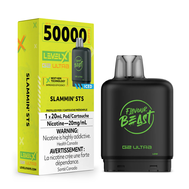 Level X Flavour Beast G2 Ultra - Slammin' STS Iced 20mg