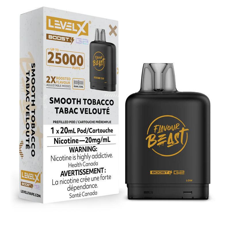 Level X Flavour Beast G2 Ultra - Smooth Tobacco 20mg