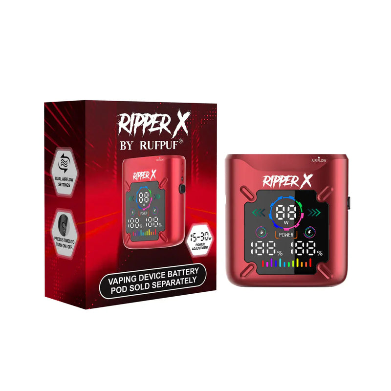 Ripper X Ultra V2 Battery Metallic Red