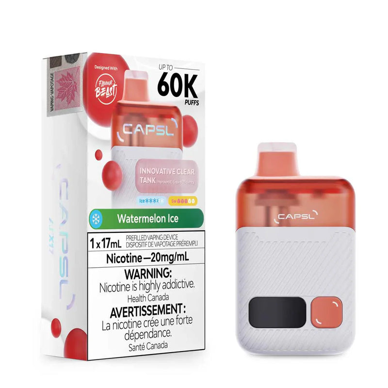 CAPSL 60K Disposable - Watermelon Ice 20mg