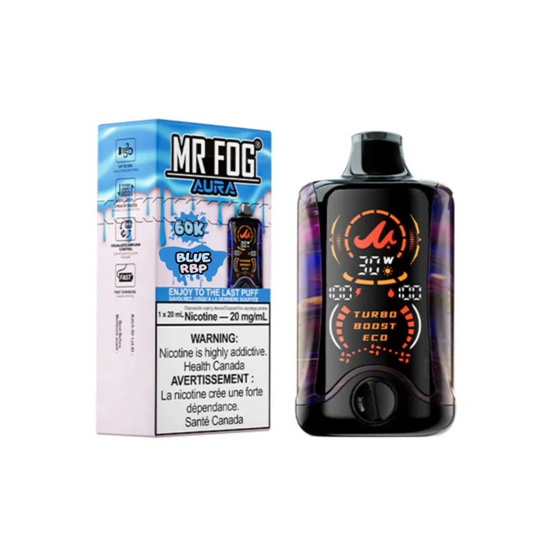 Mr. Fog Aura 60K Disposable - Blue RBP 20mg