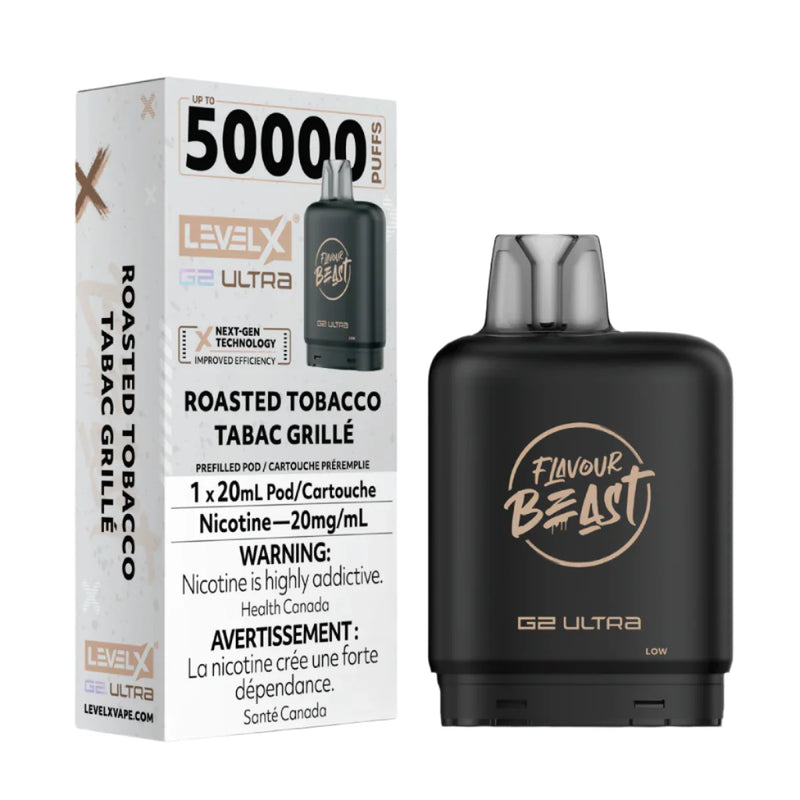 Level X Flavour Beast G2 Ultra - Roasted Tobacco 20mg