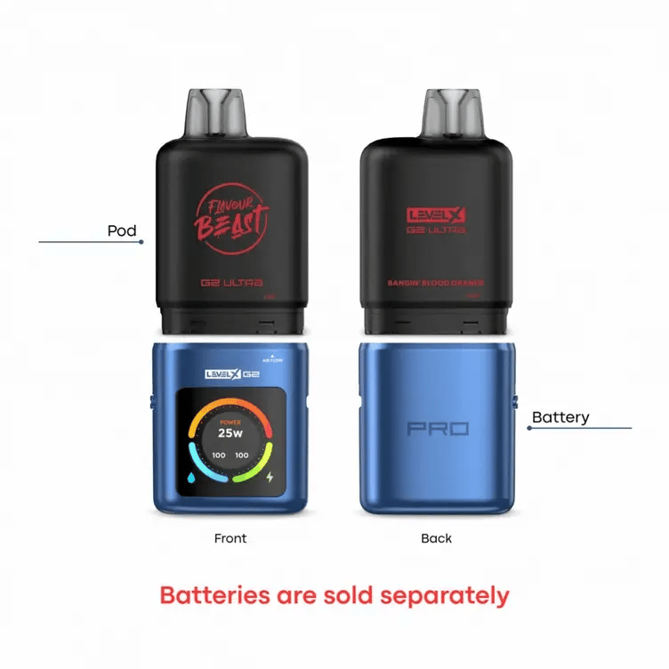 Level X Flavour Beast G2 Ultra - Gushin' Grape 20mg