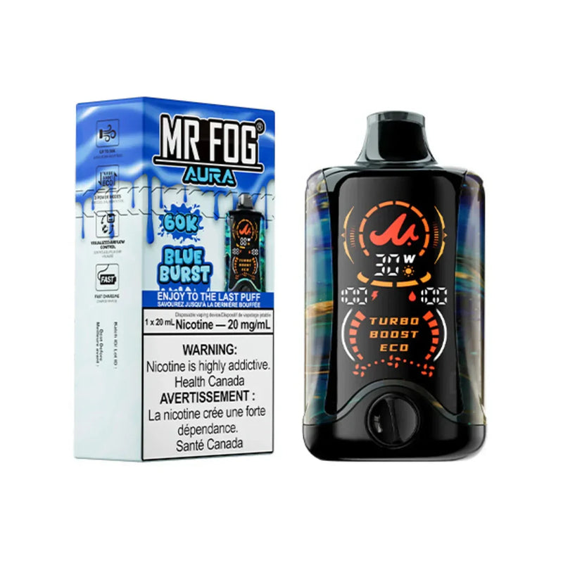 Mr. Fog Aura 60K Disposable - Blue Burst 20mg