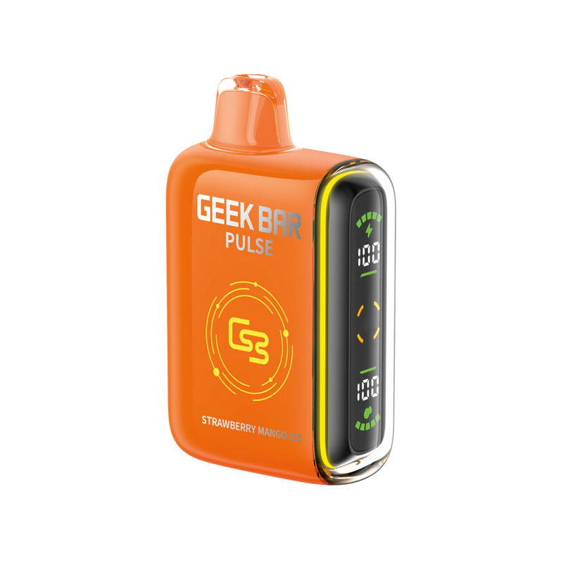Geek Bar Pulse 9K Disposable -  Strawberry Mango Ice 20mg