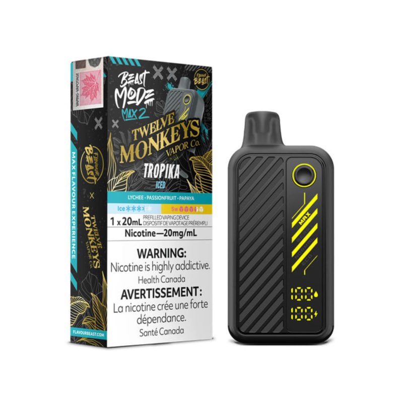 Flavour Beast Beast Mode Max 2 Disposable - Tropika Iced 20mg